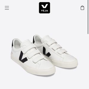 Used Veja Recife Velcro Sneakers Size 38